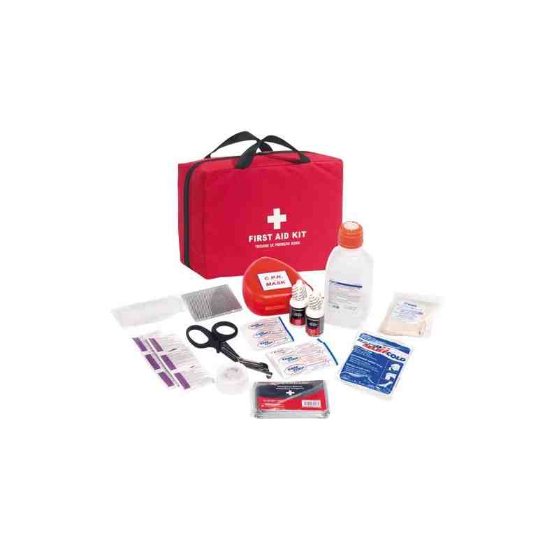First Responder First Aid Kit, Class 1 Medical Device, Nylon Bag - [DefendUse.com] - FAKFR1BN - DYNAMIC SAFETY