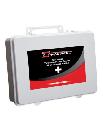 Restaurant First Aid Kit, Class 1 Medical Device, Plastic Box - [DefendUse.com] - FAKRESTBP - DYNAMIC SAFETY