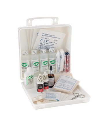 Burn First Aid Kit for Welders, Class 1 Medical Device, Plastic Box - [DefendUse.com] - FAKWELDXBP - DYNAMIC SAFETY