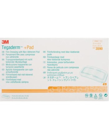 3MTM TegadermTM Transparent Dressing With Absorbent Pad - [DefendUse.com] - 3590 - 3M Medical
