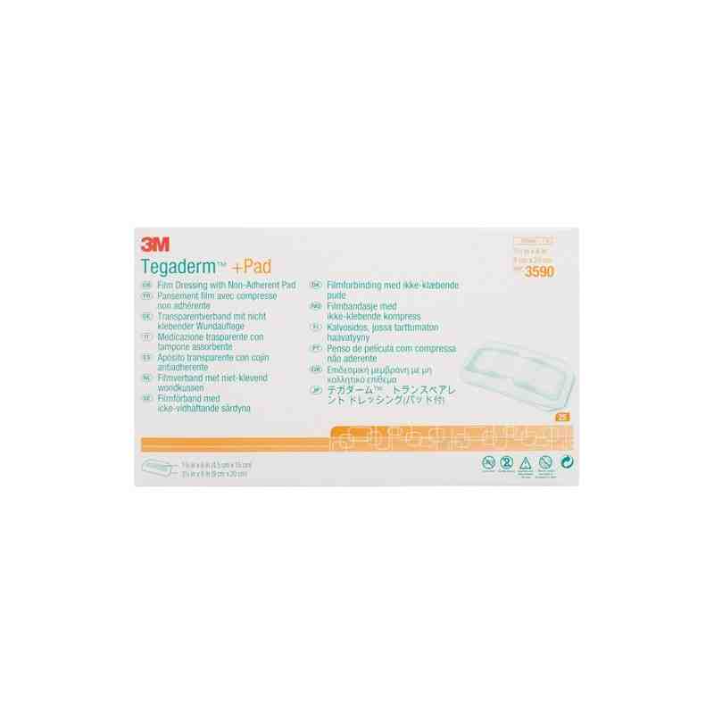 3MTM TegadermTM Transparent Dressing With Absorbent Pad - [DefendUse.com] - 3590 - 3M Medical