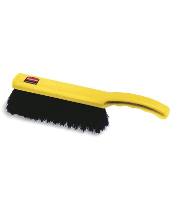 Rubbermaid FG634200SILV 8" Plastic Block Counter Brush Flagged Polypropylene Fill - [DefendUse.com] - FG634200SILV - Brushes