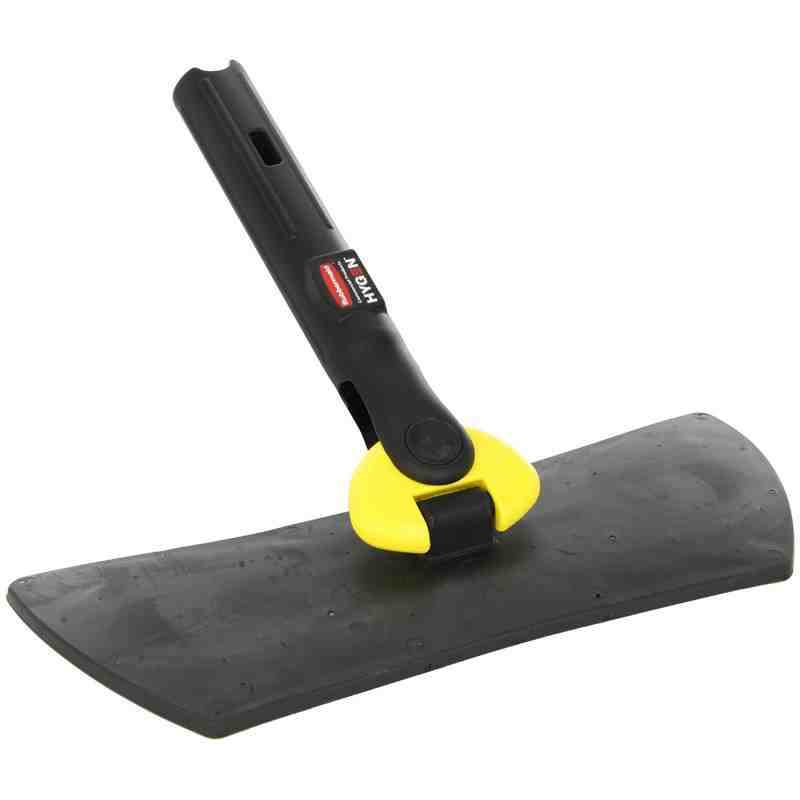 Rubbermaid FGQ85500BK00 HYGEN 11" Black Quick-Connect Flexi-Frame Microfiber Wet / Dry Mop Frame - [DefendUse.com] - FGQ85500BK0