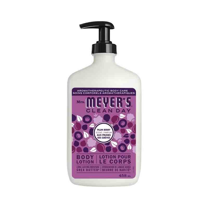 SC JOHNSON 59200002755 Mrs.Meyers Body Lotion - Plumberry - 6/458ml, Case: 6 x 458ml - [DefendUse.com] - 59200002755 - Mrs. Meye