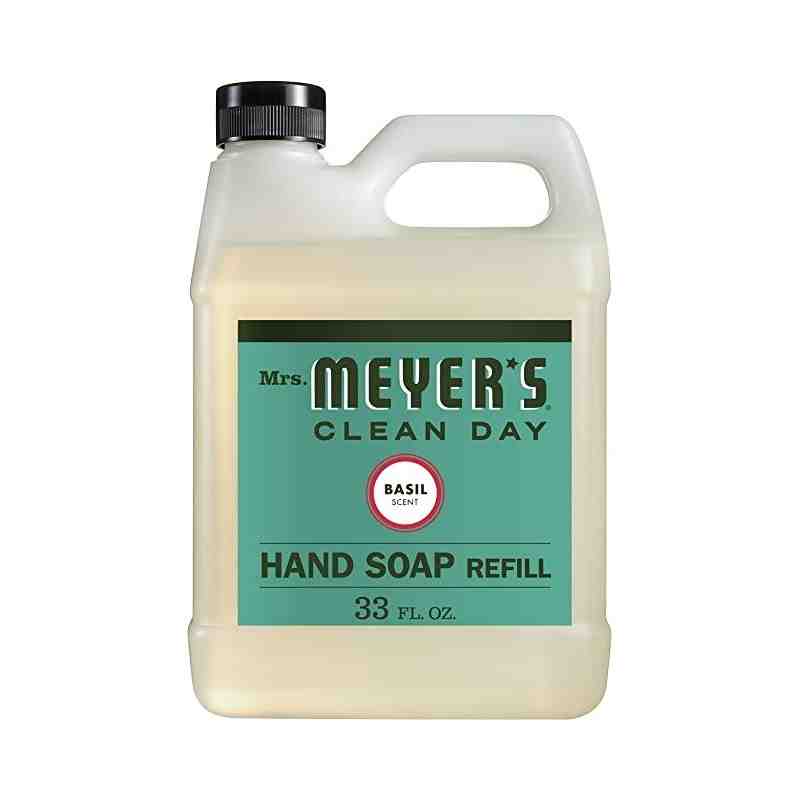 SC JOHNSON 29200003202 Mrs.Meyers Hand Soap Refill - Basil - 6/975ml, Case: 6 x 975ml - [DefendUse.com] - 29200003202 - Mrs. Mey