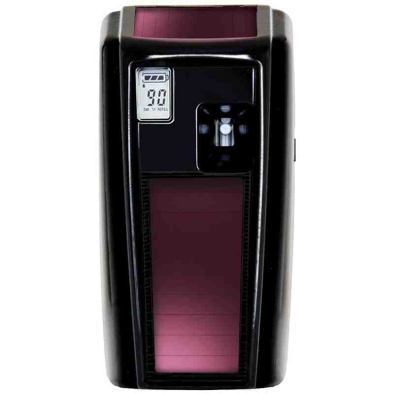 Rubbermaid 1955228 Microburst 3000 with LumeCel Technology Black Metered Aerosol Air Freshener System - [DefendUse.com] - 195522