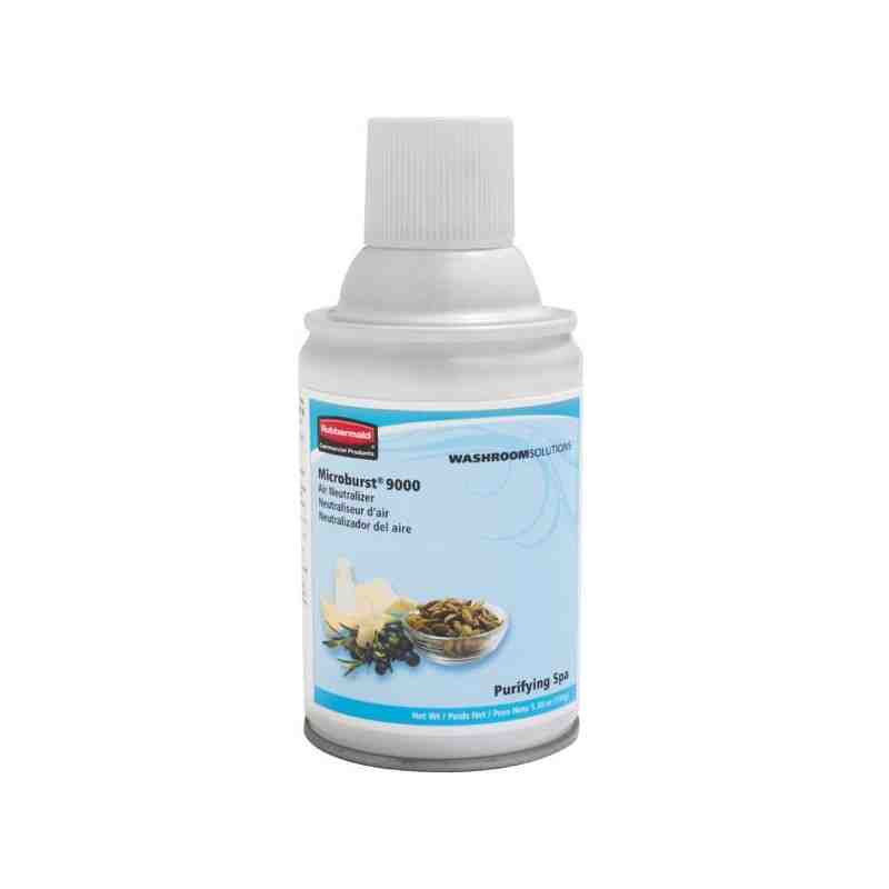 RUBBERMAID 1836252 Microburst 9000 Refill - Purifying Spa, Case: 4 - [DefendUse.com] - 1836252 - Microburst 9000