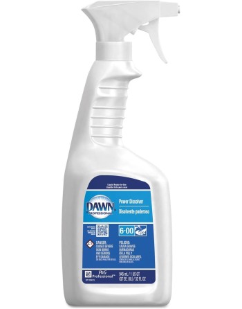 Dawn 10037000560378 Power Dissolver Liquid Spray for Hands and Dish Washing, Grease Dissolver, Dish Detergent, 32 oz, 6/Case - [