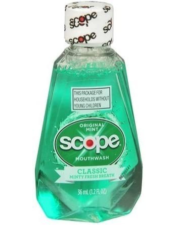 Procter & Gamble 37000-97506  Scope Mouthwash, Classic Original Mint, 36ml, 180/cs - [DefendUse.com] - 37000-97506 - Home