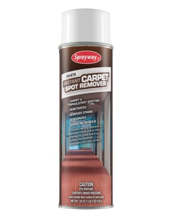 Sprayway SW879 Instant Carpet Spot Remover, 18 oz, Case of 12 - [DefendUse.com] -  - Sprayway