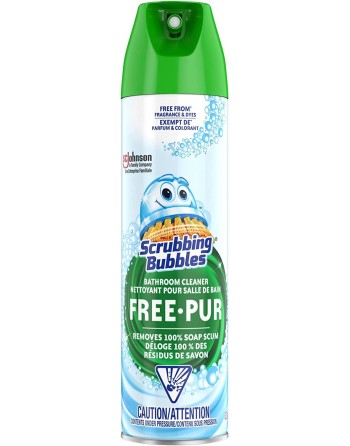 Scrubbing Bubbles 62913001021 Bathroom Cleaner Aerosol - Free - 12/623g - [DefendUse.com] - 62913001021 - Scrubbing Bubbles® Pro