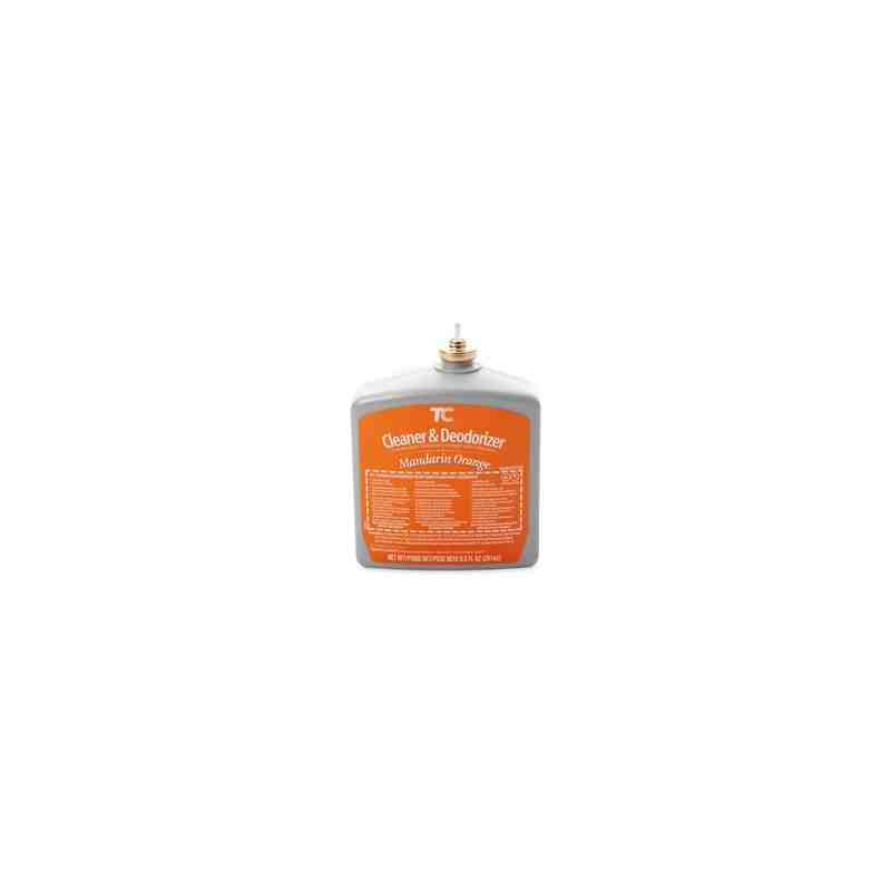 Rubbermaid FG401532 AutoClean Cleaner & Deodorizer Refill -Mandarin Orange, Case of 6 - [DefendUse.com] - FG401532 - Washroom