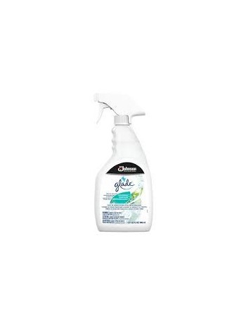 SC Johnson Glade® 699158 32 oz. Clear Springs® Fabric / Air Freshener and Odor Control Spray, Case of 6 - [DefendUse.com] - 6991