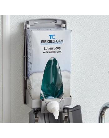 Rubbermaid FG450019 Foam Hand Soap with Moisturizers Pack of 6 - [DefendUse.com] - FG450019 - Wall Mount Automatic Skin Care