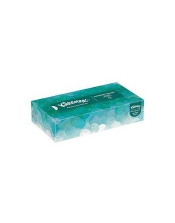 Kleenex® Trusted Care® Everyday Facial Tissue, 2-Ply, White, 2 Packs/Case, 16 Boxes/Pack - [DefendUse.com] - 48744 - Kleenex®