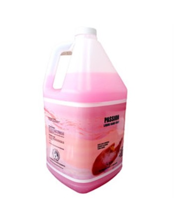 PASSION 7016 Pink Liquid Hand Soap, Refill, Case of 4x4L - [DefendUse.com] - 7016 - Hand Soap Refill Jugs