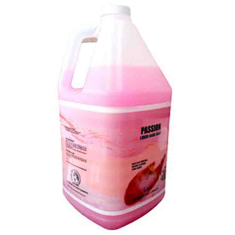 PASSION 7016 Pink Liquid Hand Soap, Refill, Case of 4x4L - [DefendUse.com] - 7016 - Hand Soap Refill Jugs