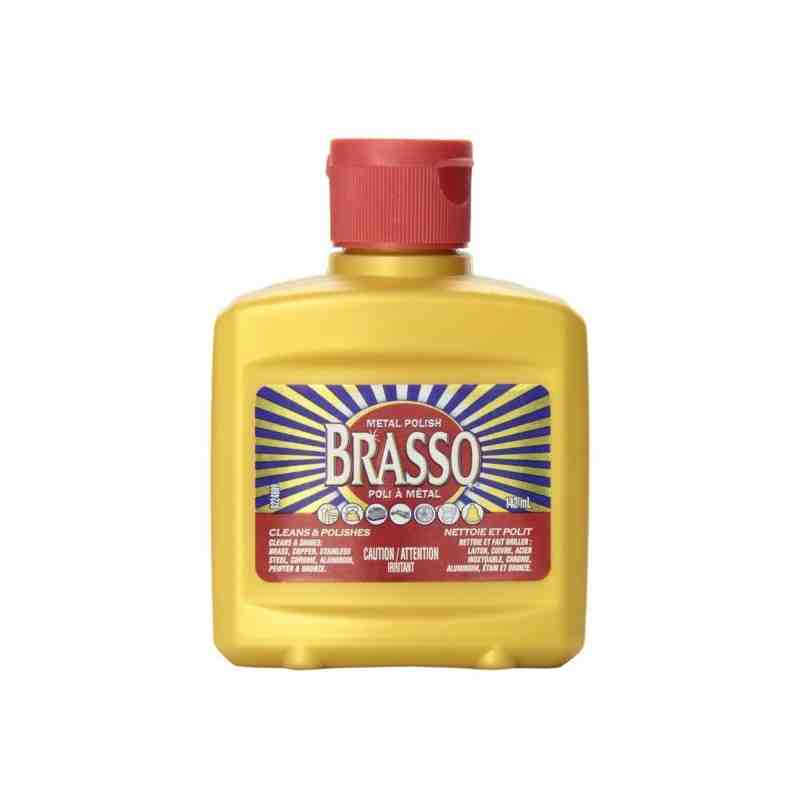 BRASSO 56200-81382 Metal Cleaner & Polisher, Brasso, Case of 8/142ml [CB813827] - [DefendUse.com] - 0-56200-81382 - Industrial/C