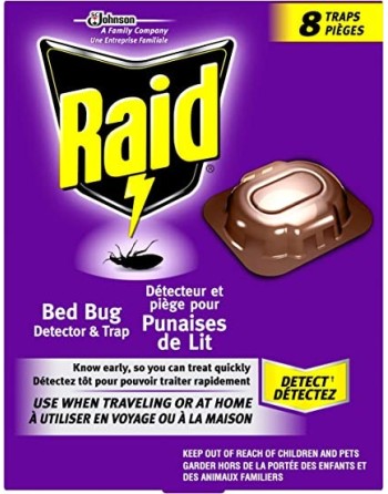 Raid 62300718143 Bed Bug Detector & Trap - 6/8ct - [DefendUse.com] - 62300718143 - Raid Max® Home Insect Killer
