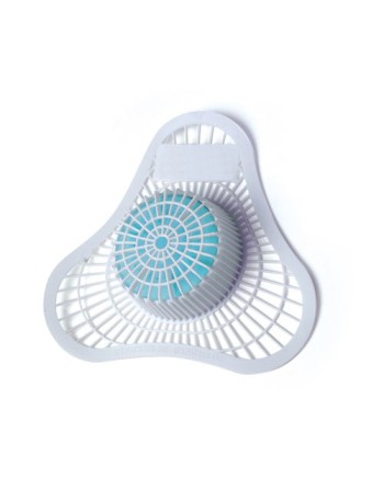 HOSPECO 01904 Urinal Screen w/Block Nonpara Light Blue, 12/cs, Mint - [DefendUse.com] - 01904 - Urinal Screen 