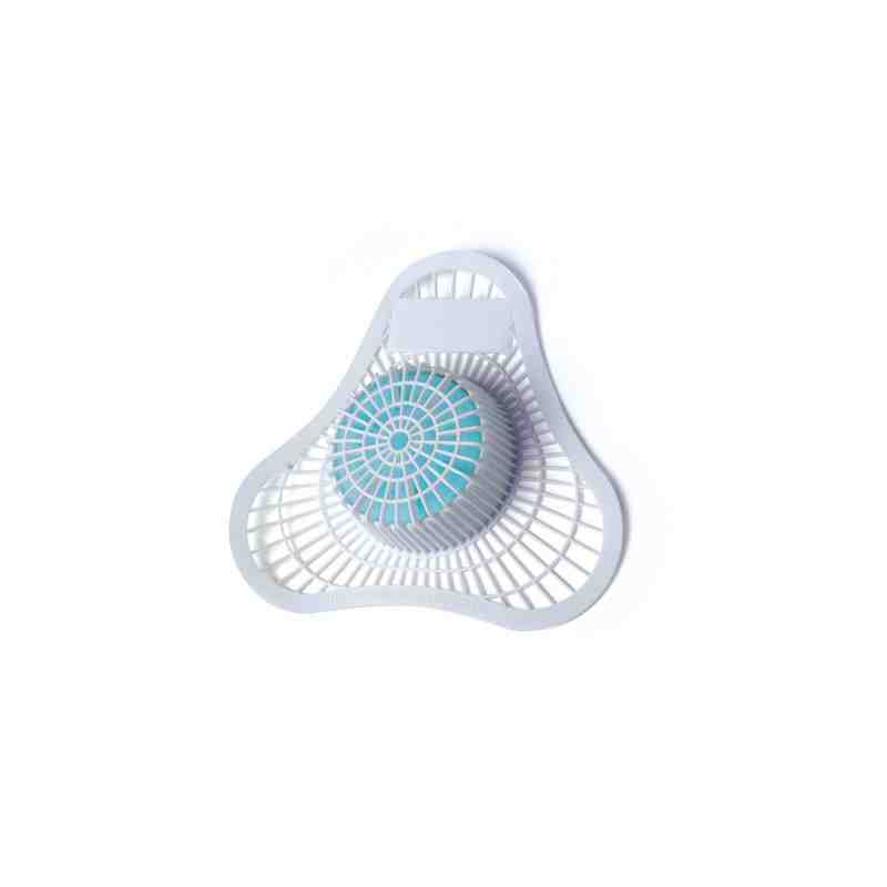 HOSPECO 01904 Urinal Screen w/Block Nonpara Light Blue, 12/cs, Mint - [DefendUse.com] - 01904 - Urinal Screen 