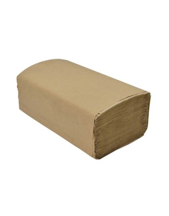 DuraPlus® Multi Fold Hand Towel, Kraft, 16 Packs/Case, 250 Sheets/Pack - [DefendUse.com] - DP0351 - DuraPlus Paper Towel & Tissu
