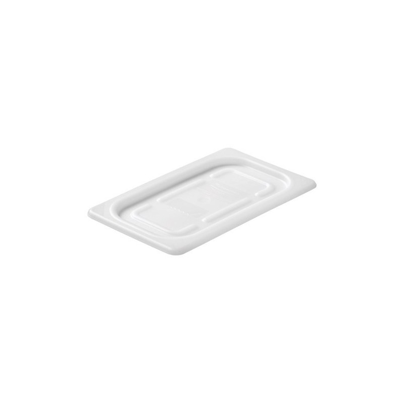 RUBBERMAID FG144P00WHT  Food Pan-Seal Lid Cold/Hot Pan 1/4 Size, White - [DefendUse.com] - FG144P00WHT - Food Service