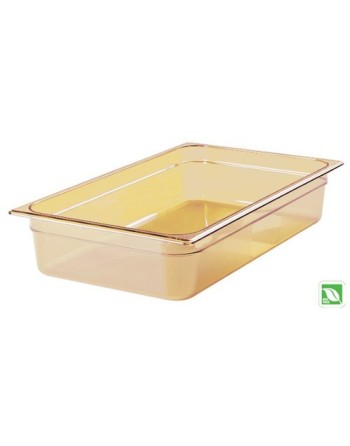 RUBBERMAID FG231P00AMBR  Food Pan - Hot Full Size - 4" Depth-Amber - [DefendUse.com] - FG231P00AMBR - Food Service