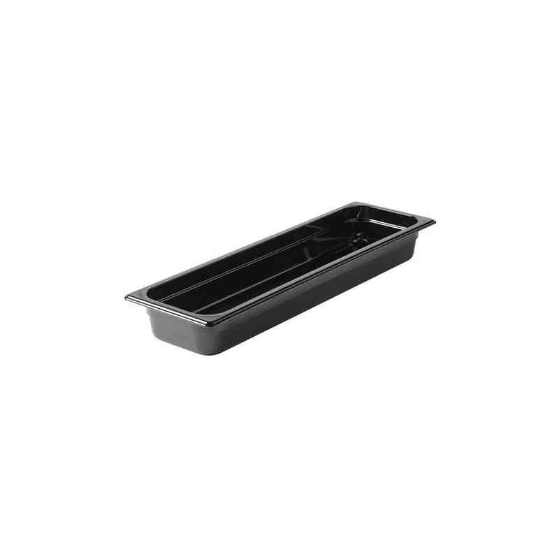 RUBBERMAID FG239P00BLA  Hot Food Pan -1/2 Size Long - 2 1/2" Depth - [DefendUse.com] - FG239P00BLA - Food Service