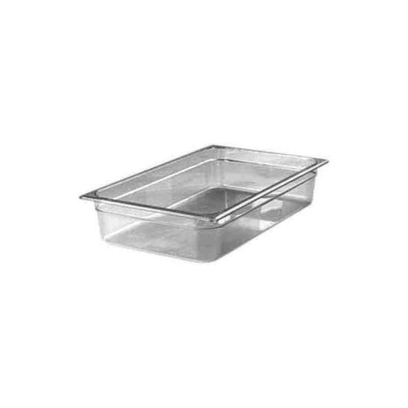 RUBBERMAID FG130P00CLR  Food Pan -Cold Full Size-2 1/2"Depth- Clear - [DefendUse.com] - FG130P00CLR - Food Service