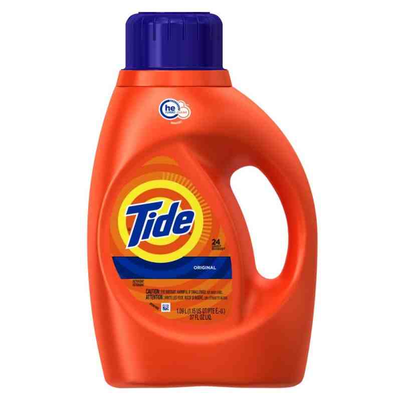 Tide 10037000885822 Laundry Detergent, Original, 1.09 L 25 loads, Case of 6 - [DefendUse.com] - 10037000885822 - Laundry Deterge