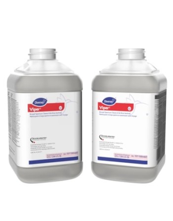 Diversey 101100460 Viper Broad Spectrum Cleaner And No-Rinse Sanitizer, 2.5 L J-Fill, 2/CT - [DefendUse.com] - 101100460 - Diver