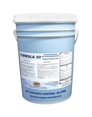 ZEP 85947C Formula 50 Heavy-Duty Alkaline Cleaner, Pail / Pail - [DefendUse.com] - 85947C - Zep Cleaning Products