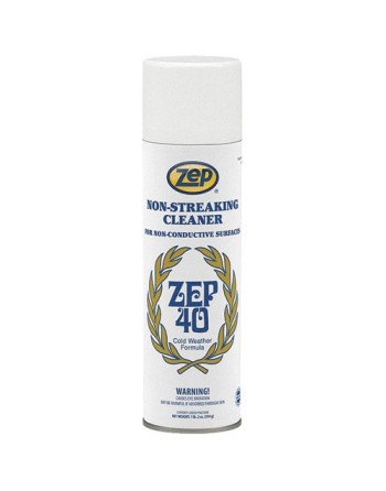 ZEP 14411 ZEP 40 Non-Streaking Multi-Surface Cleaner, Aerosol Can - [DefendUse.com] - 14411 - Zep Cleaning Products