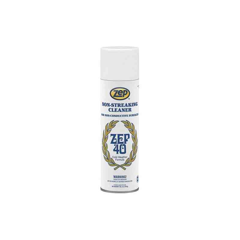 ZEP 14411 ZEP 40 Non-Streaking Multi-Surface Cleaner, Aerosol Can - [DefendUse.com] - 14411 - Zep Cleaning Products