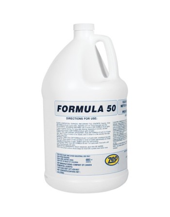 ZEP 85954C Formula 50 Heavy-Duty Alkaline Cleaner, Jug / Bottle - [DefendUse.com] - 85954C - Zep Cleaning Products