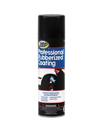 ZEP 28901C Professional Rubberized Coating, 16 oz., Aerosol Can, Black / Can - [DefendUse.com] - 28901C - Zep Cleaning Products