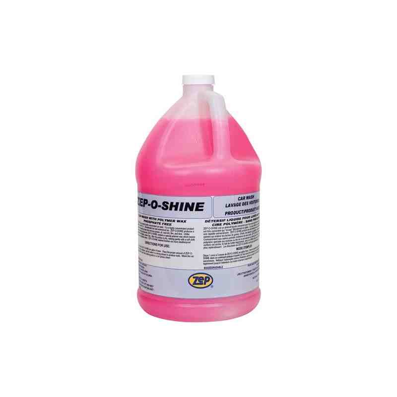 ZEP 38254C Zep-O-Shine Car Wash Waxing Detergent / Bottle - [DefendUse.com] - 38254C - Zep Cleaning Products