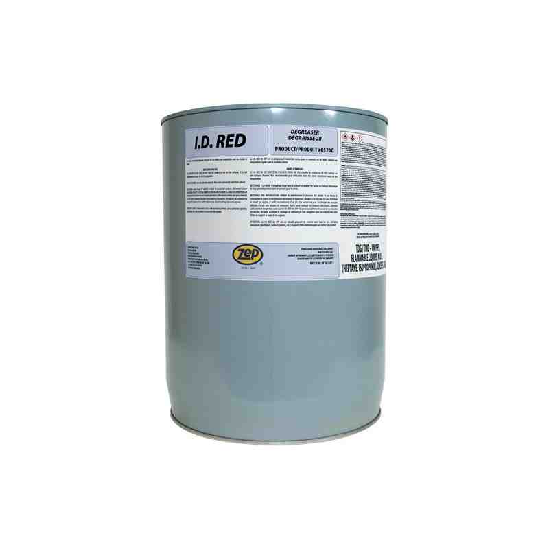 ZEP 57035C I.D. Red Fast Evaporating Degreaser, Pail / Pail - [DefendUse.com] - 57035C - Zep Cleaning Products