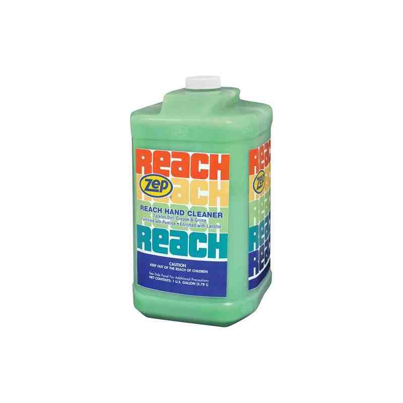ZEP 92524 Reach Extra Heavy-Duty Hand Cleaner, Pumice, 3.78 L, Jug, Scented / Bottle - [DefendUse.com] - 92524 - Zep Cleaning Pr