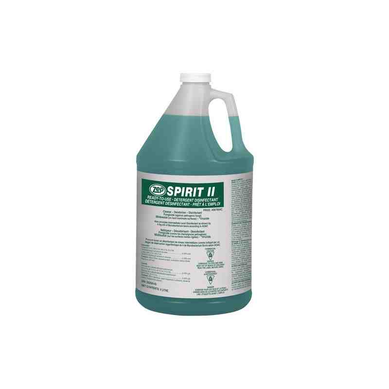 ZEP 67954C Spirit II Detergent Disinfectant, Jug / Bottle - [DefendUse.com] - 67954C - Zep Cleaning Products