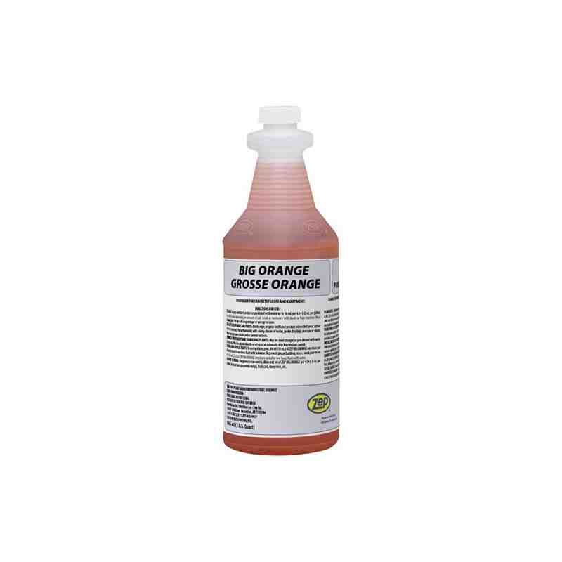 ZEP 41501C Big Orange Industrial Degreaser & Graffiti Remover, 0.94 L / Bottle - [DefendUse.com] - 41501C - Zep Cleaning Product