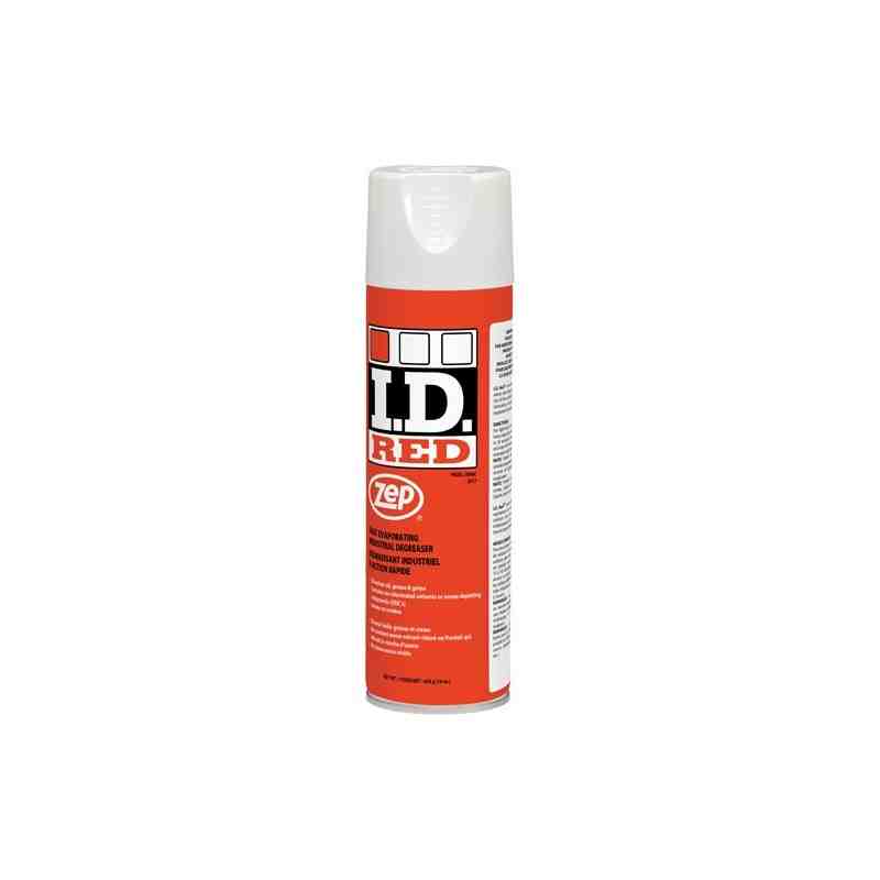 ZEP 9611C I.D. Red Solvent Degreaser, Aerosol Can / Can - [DefendUse.com] - 9611C - Zep Cleaning Products