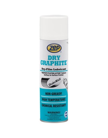 ZEP 16401C Dry Graphite Dry Film Lubricant, Aerosol Can / Can - [DefendUse.com] - 16401C - Zep Cleaning Products