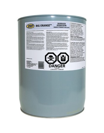 ZEP 41547C Big Orange Industrial Degreaser & Graffiti Remover, 20 L / Pail - [DefendUse.com] - 41547C - Zep Cleaning Products
