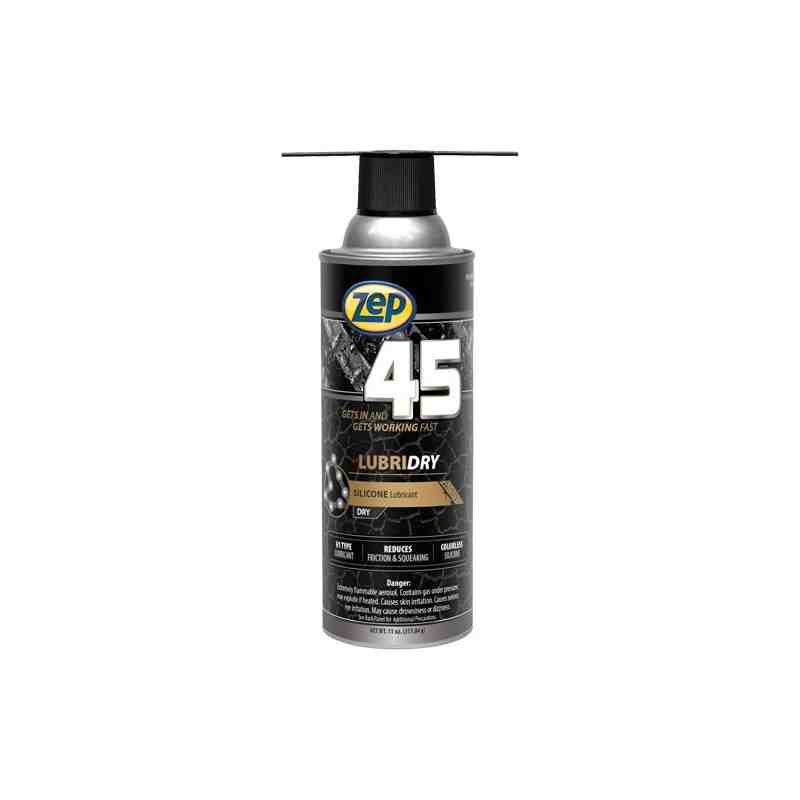 ZEP 678501C 45 Lubridry Silicone-Based Dry Lubricant, Aerosol Can / Can - [DefendUse.com] - 678501C - Zep Cleaning Products