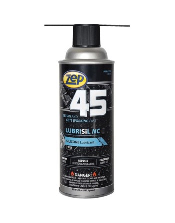 ZEP 325801C 45 Lubrisil NC Wet Silicone Lubricant, Aerosol Can / Can - [DefendUse.com] - 325801C - Zep Cleaning Products