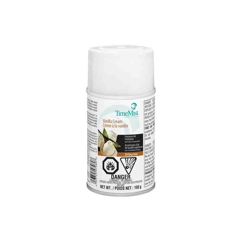 ZEP 1043551 TimeMist Industrial Strength Air Freshener, Vanilla Cream, Aerosol Can/Cartridge / Can - [DefendUse.com] - 1043551 -