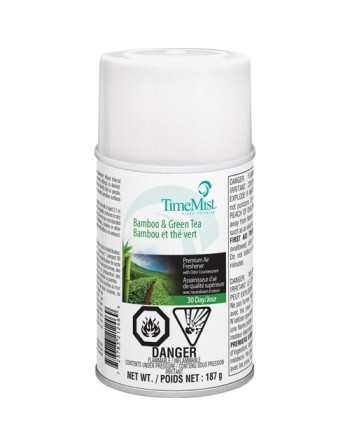ZEP 1049781 TimeMist Industrial Strength Air Freshener, Bamboo & Green Tea, Aerosol Can/Cartridge / Can - [DefendUse.com] - 1049