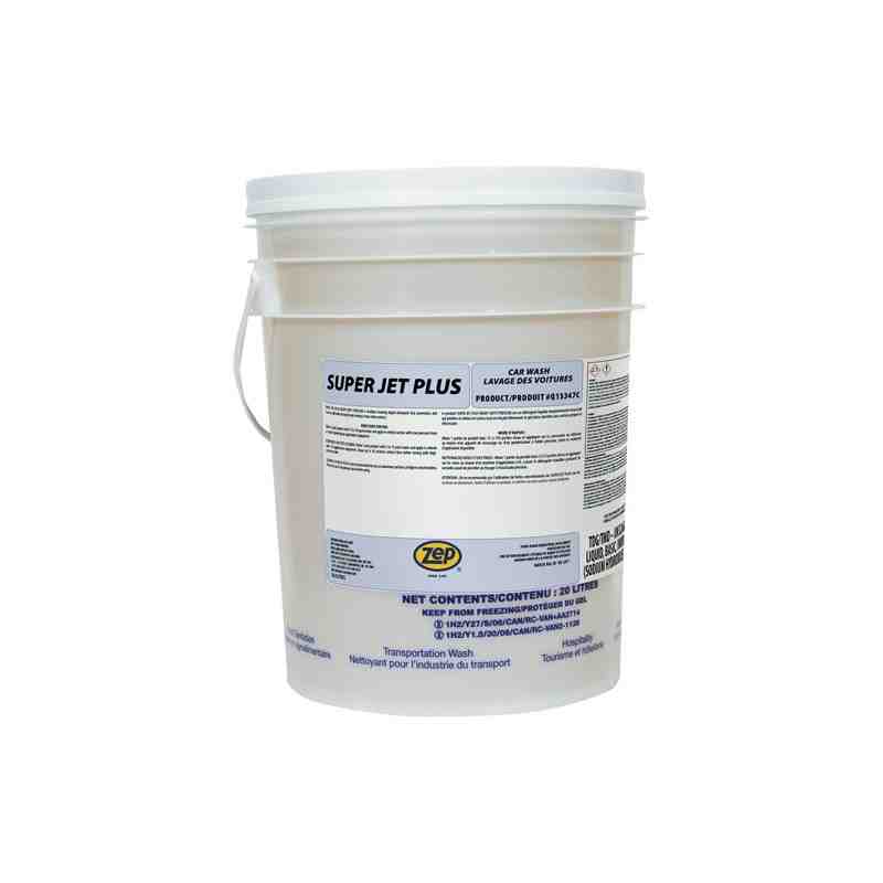 ZEP Q13347C Super Jet Plus Brushless Vehicle Wash, 20 L, Pail / Pail - [DefendUse.com] - Q13347C - Zep Cleaning Products